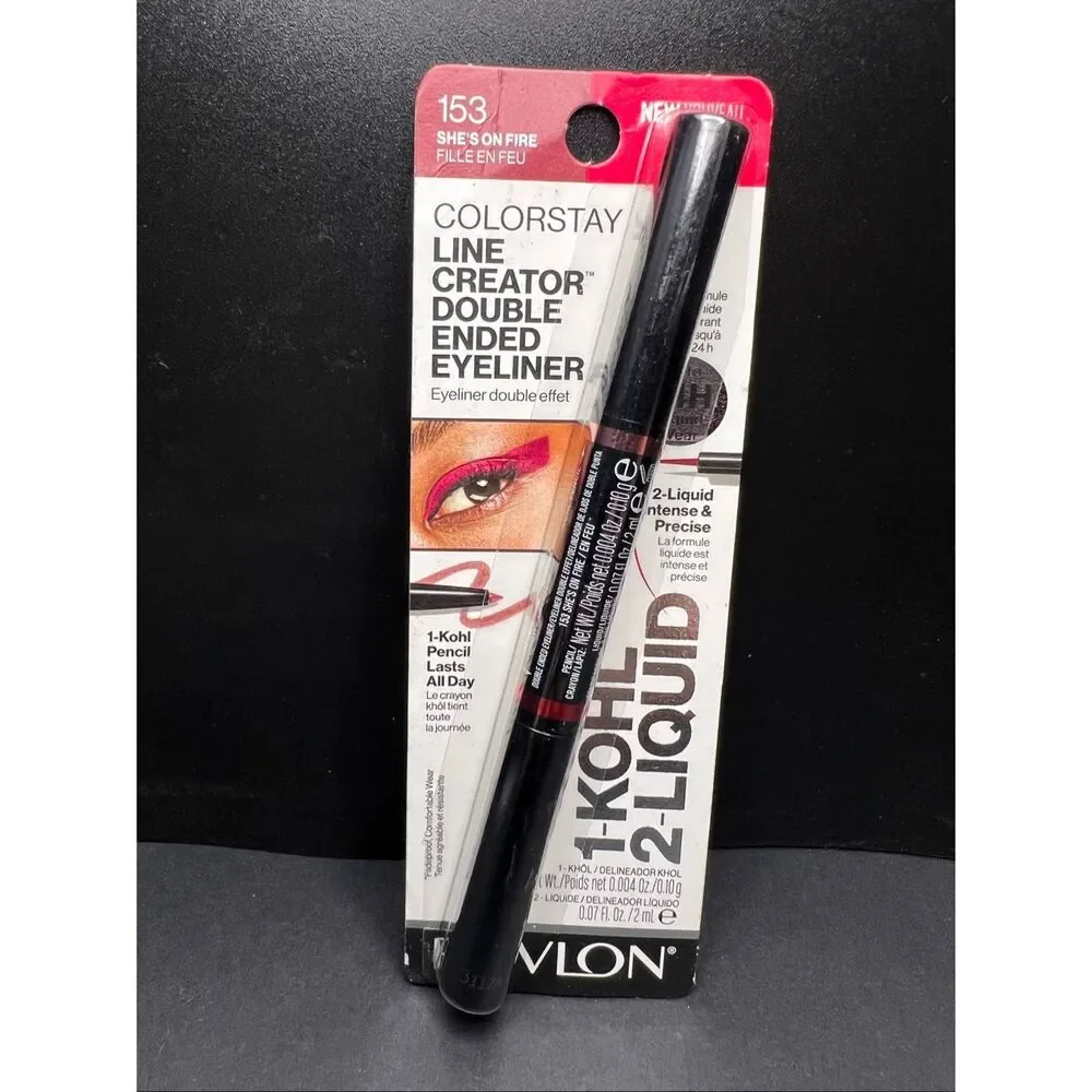 Revlon ColorStay Line Creator Double Ended Eyeliner 153 She's On Fire